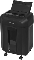 Шредер Fellowes AutoMax 80М черный с автоподачей (секр.P-4) фрагменты 80лист. 17лтр. скрепки скобы пл.карты