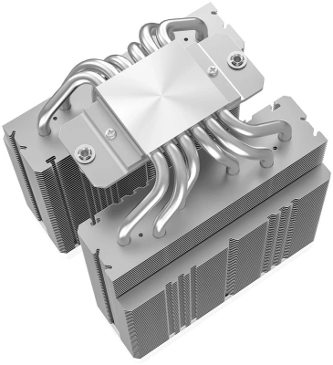 Устройство охлаждения(кулер) ID-Cooling Frozn A620 Pro Se ARGB Soc-AM5/AM4/1200/1700/1851 серебристый/белый 4-pin 15-27.2dB Al+Cu 260W 1190gr Ret (FROZN A620 PRO SE ARGB WHITE)