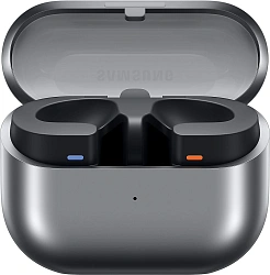 Гарнитура вкладыши Samsung Galaxy Buds 3 серебристый беспроводные bluetooth в ушной раковине (SM-R530NZAACIS)