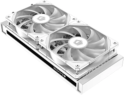 Система водяного охлаждения ID-Cooling Dashflow 240 Basic Soc-AM4/1151/1200/2066/1700 белый 4-pin 15.2-35.2dB Al+Cu 260W 2250gr Ret (DASHFLOW 240 BASIC WHITE)
