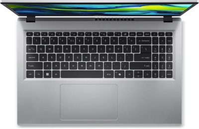Ноутбук Acer Aspire Go AG15-32P-394D Core 3 N355 16Gb SSD512Gb Intel Graphics 15.6" TN FHD (1920x1080) без ОС silver WiFi BT Cam (NX.J8XCD.004)