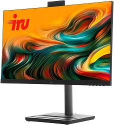 Моноблок IRU Tactio 24ID 24.5" Full HD i5 12400 (2.5) 16Gb SSD512Gb UHDG 730 Windows 11 Pro 64 GbitEth WiFi BT 120W Cam черный 1920x1080 (RUS)
