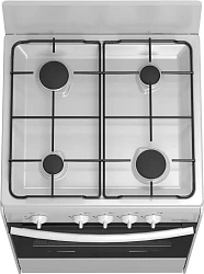 Плита Газовая Darina S GM 441 001 W белый (без крышки) реш.сталь