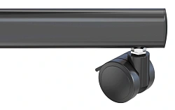 Стол для ноутбука Cactus CS-FDS101BBK столешница МДФ черный 70x52x105см