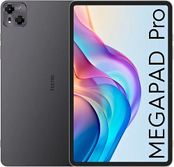 Планшет Tecno MegaPad Pro T1201 G100 (2.2) 8C RAM8Gb ROM256Gb 12" IPS 2000x1200 4G Android 14 серый 13Mpix 5Mpix BT WiFi microSD 1Tb 10000mAh