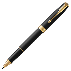 Ручка роллер Parker Sonnet Core T528 (1931518) Matte Black GT F черн. черн. подар.кор.