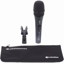 Микрофон проводной Sennheiser E 845-S серый/черный