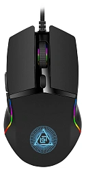 Мышь Оклик 717G PROPHECY черный оптическая 8000dpi USB для ноутбука 6but (1465495)