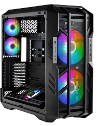 Корпус Cooler Master HAF700 черный без БП E-ATX 5x120mm 4x200mm 4xUSB3.0 audio bott PSU