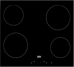 Варочная поверхность Beko HIC64400E черный