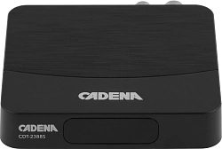 Ресивер DVB-T2 Cadena CDT-2388S черный