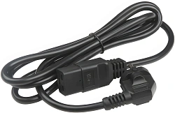 Шнур питания Hyperline PWC-IEC19-SHM-1.8-BK C19-Schuko проводник.:3x1.5мм2 1.8м 250В 16А (упак.:1шт) черный
