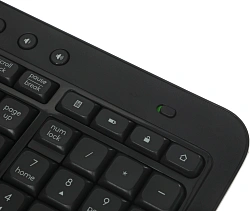 Клавиатура + мышь Logitech MK540 клав:черный мышь:черный USB беспроводная slim Multimedia (920-008691)