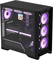 Корпус Formula Air Power G8 Floe черный без БП ATX 6x120mm 2x140mm 2xUSB3.0 audio bott PSU