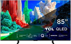 Телевизор QLED TCL 85" 85A400 черный 4K Ultra HD 144Hz DVB-T DVB-T2 DVB-C DVB-S DVB-S2 USB WiFi Smart TV