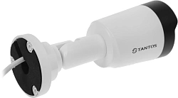 Камера видеонаблюдения IP Tantos TSi-Peco25FP 2.8-2.8мм цв. корп.:белый/черный (00-00122951)