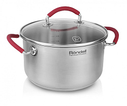 Кастрюля Rondell Sorge RDS-1220 3.1л. d=20см (с крышкой) стальной