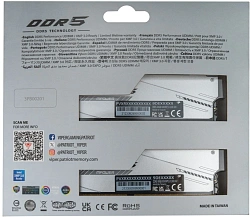 Память DDR5 2x16GB 6400MHz Patriot PVXR532G64C32KM Viper Xtreme 5 RGB RTL Gaming PC5-51200 CL32 DIMM 288-pin 1.4В с радиатором Ret