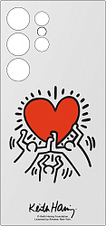 Чехол (клип-кейс) Samsung для Samsung Galaxy S24 Ultra Flipsuit Case S24 Ultra белый/прозрачный (EF-MS928CWEGRU)