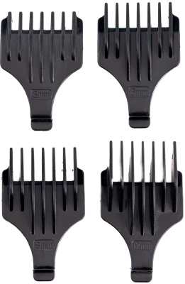 Машинка для стрижки Scarlett SC-HC63C103 серебристый 5Вт (насадок в компл:4шт)