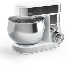 Миксер планетарный Candy CM-501 900Вт серебристый/белый