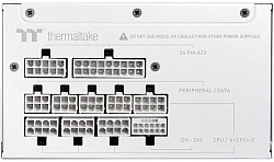 Блок питания Thermaltake ATX 850W Toughpower GT Gen.5 SNOW 80+ gold 24pin APFC 120mm fan 6xSATA Cab Manag RTL