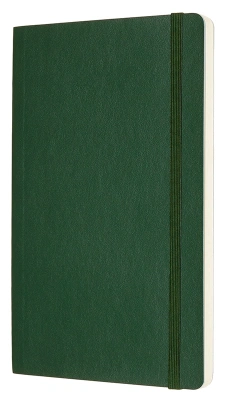 Блокнот Moleskine CLASSIC SOFT QP619K15 Large 130х210мм 192стр. пунктир мягкая обложка зеленый