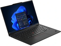 Ноутбук Lenovo ThinkPad X1 Carbon G13 Aura Core Ultra 7 258V 32Gb SSD512Gb Intel Arc 140V 14" OLED 2.8K (2880x1800) Windows 11 Pro 64 black WiFi BT Cam (21NS0166US)