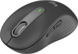 Мышь Logitech M650 графитовый оптическая 4000dpi беспров. BT/Radio USB 4but (910-006253)