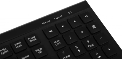 Клавиатура Acer OKR300 черный USB беспроводная Multimedia (ZL.KBDEE.014)