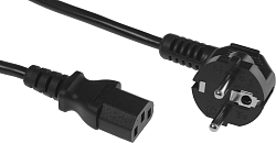 Шнур питания NTSS NTSS-PC13773 C13-Schuko проводник.:3x1мм2 3м 220В 10А черный
