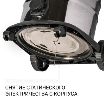 Строительный пылесос Bort BSS-1625-Storm 1600Вт (уборка: сухая/влажная) синий