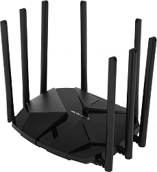 Роутер беспроводной Mercusys MR90X AX6000 100/1000/2500BASE-T черный