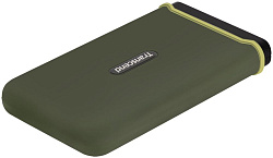 Накопитель SSD Transcend USB-C 1TB TS1TESD380C темно-зеленый