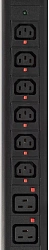 Блок распределения питания Powercom PDU-32AV24-18C3-6C9-3P верт.размещ. 18xC13 6xC19 3x32A IEC 60309 2м