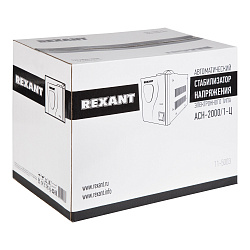Стабилизатор напряжения Rexant AСН-2 000/1-Ц 1.94кВА однофазный серый (11-5003)