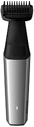 Триммер Philips Series 5000 BG5021/15 серебристый/черный 5Вт (насадок в компл:3шт)
