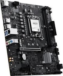Материнская плата MSI PRO B860M-E Soc-1851 Intel B860 2xDDR5 mATX AC`97 8ch(7.1) 5Gigabit RAID+HDMI+DP
