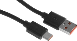 Кабель Buro BU-USB-AC-2M-60W USB (m)-USB Type-C (m) 2м черный