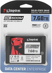 Накопитель SSD Kingston SATA-III 7.68TB SEDC600M/7680G DC600M 2.5" 1 DWPD