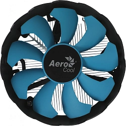 Устройство охлаждения(кулер) Aerocool BAS Soc-1151/1200 черный 3-pin 24dB Al 100W 422gr Ret