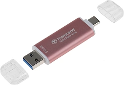 Накопитель SSD Transcend USB-C 512GB TS512GESD310P розовый