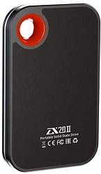 Накопитель SSD Netac USB-C 2000GB NT01ZX20II-2T0-32BK ZX20 II черный