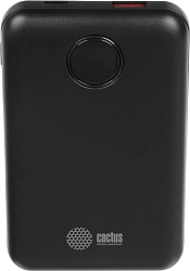 Мобильный аккумулятор Cactus CS-PBFSOA-10000 10000mAh 22.5W 4.5A USB-A/USB-C черный