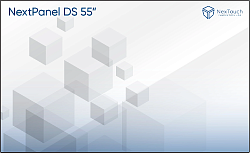 Панель NexTouch 55" NextPanel DS 55 черный LED 16:9 HDMI M/M матовая 5000:1 500cd 178гр/178гр 3840x2160 SPDIF USB 13.5кг (RUS)