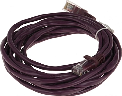 Патч-корд Premier PP12-3M/V 1000Гбит/с UTP 4 пары cat.5E CCA molded 3м фиолетовый RJ-45 (m)-RJ-45 (m)