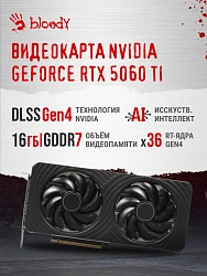 ПК Bloody BD-PC CB76V2 TWR i5 14400F (2.5) 32Gb SSD1Tb RTX5060TI 16Gb Windows 11 Home 64 2.5xGbitEth WiFi BT 750W черный (RUS) (2142026)