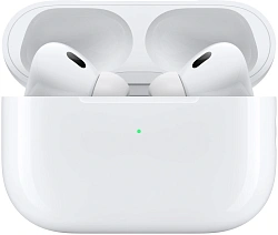 Гарнитура внутриканальные Apple AirPods Pro 2 2023 USB-C A3047/A3048/A2968 белый беспроводные bluetooth в ушной раковине (MTJV3ZA/A)