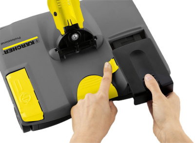 Пылесос-электровеник Karcher Professional EB 30/1 Li-ion 25Вт серый/желтый