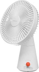 Вентилятор настольный Xiaomi Rechargeable Mini Fan 10Вт скоростей:4 белый